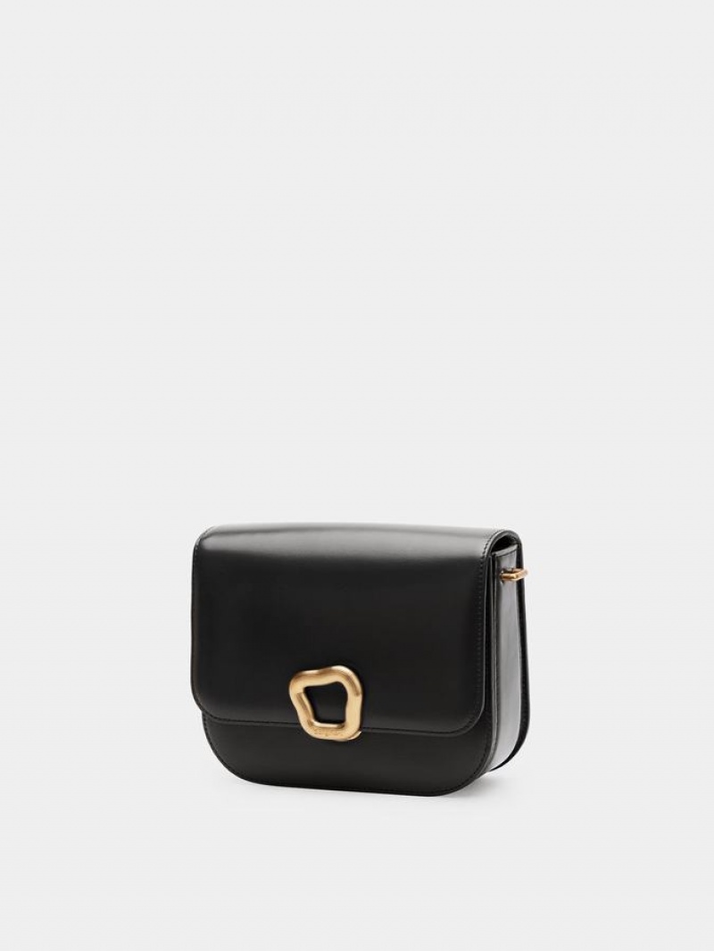 Songmont Reset Tofu Medium Tasche Damen Schwarz | MWE5474MS