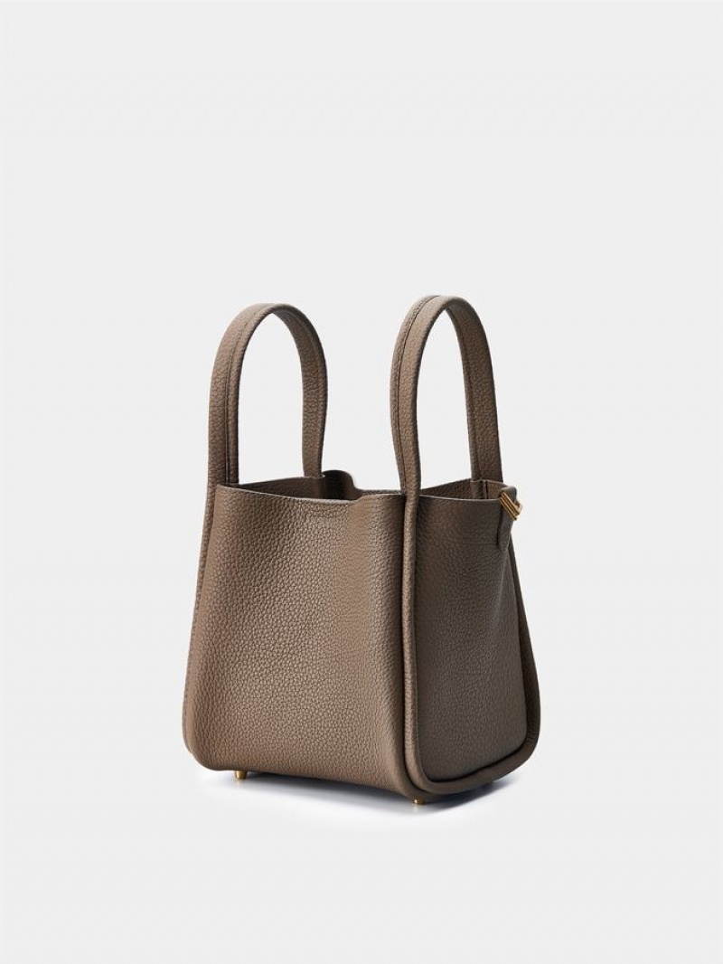 Songmont Song Medium Tasche Damen Grau Braun | JYA5039DA